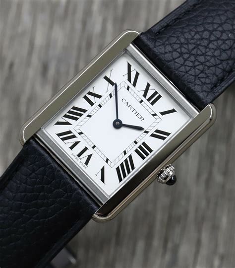 cartier tank new york vintage|cartier tank solo large.